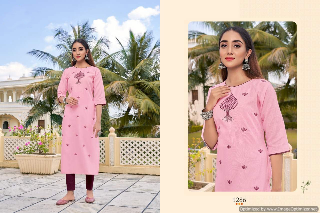 Tc Shruti 11 1283 To 1292 Designer Kurtis Catalog